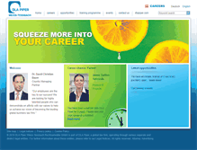 Tablet Screenshot of dlapipercareers.at